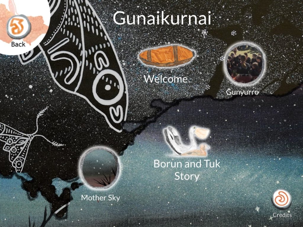 Koorie Culture Map Gunaikurnai map