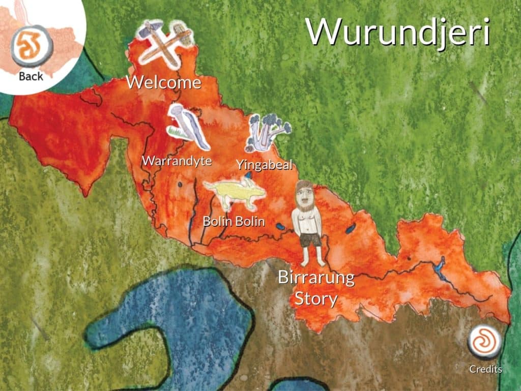 Koorie Culture Map Wurundjeri Map